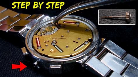 attaching watch crown to stem